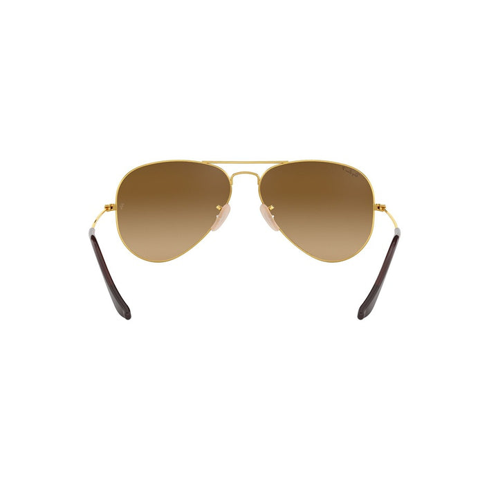 XL (58mm) / Gold / Polarized Brown Gradient