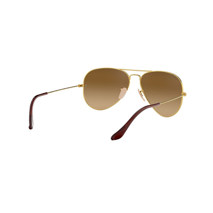 XL (58mm) / Gold / Polarized Brown Gradient