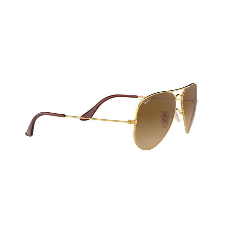 XL (58mm) / Gold / Polarized Brown Gradient