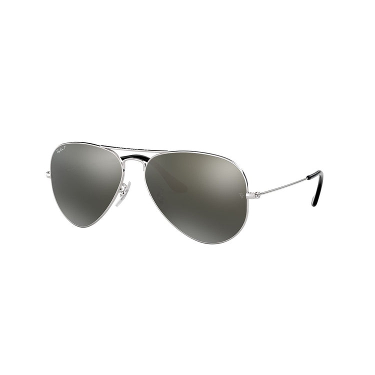 XL (58mm) / Silver / Polarized Grey