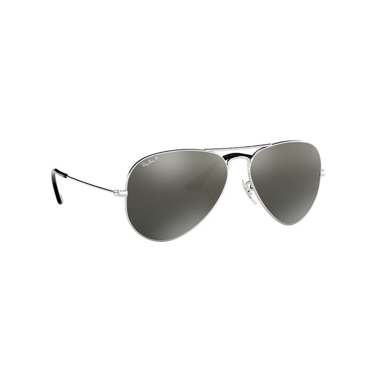 XL (58mm) / Silver / Polarized Grey