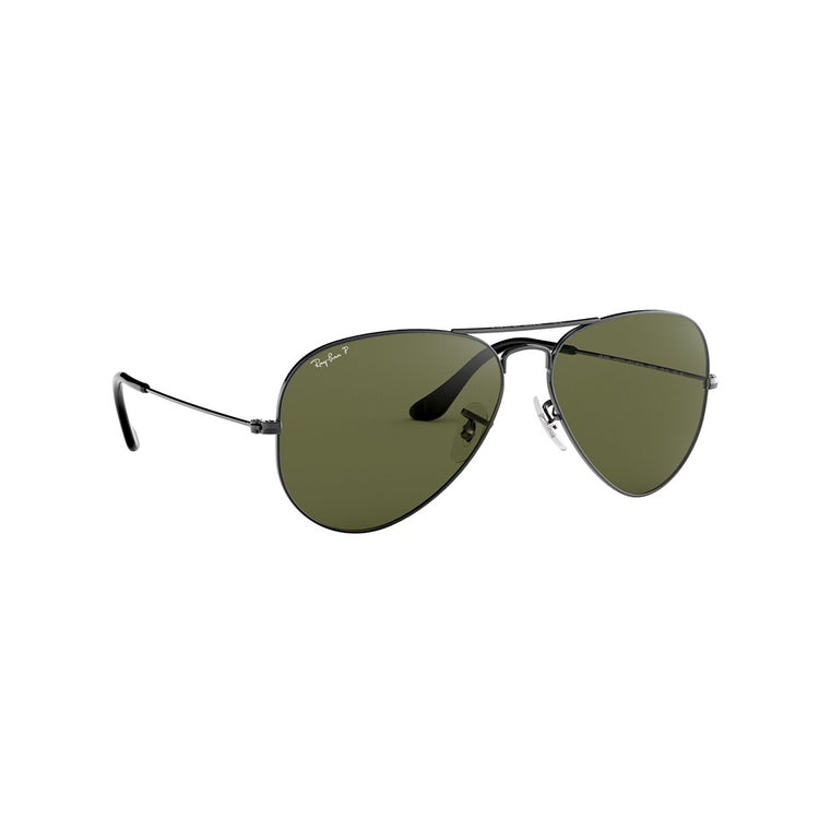 XL (58mm) / Gunmetal / Polarized Green