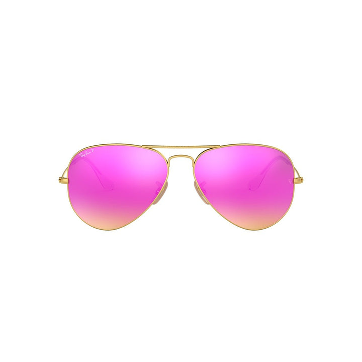 XL (58mm) / Gold / Polarized Cyclamen Flash