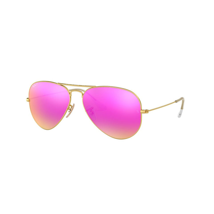 XL (58mm) / Gold / Polarized Cyclamen Flash