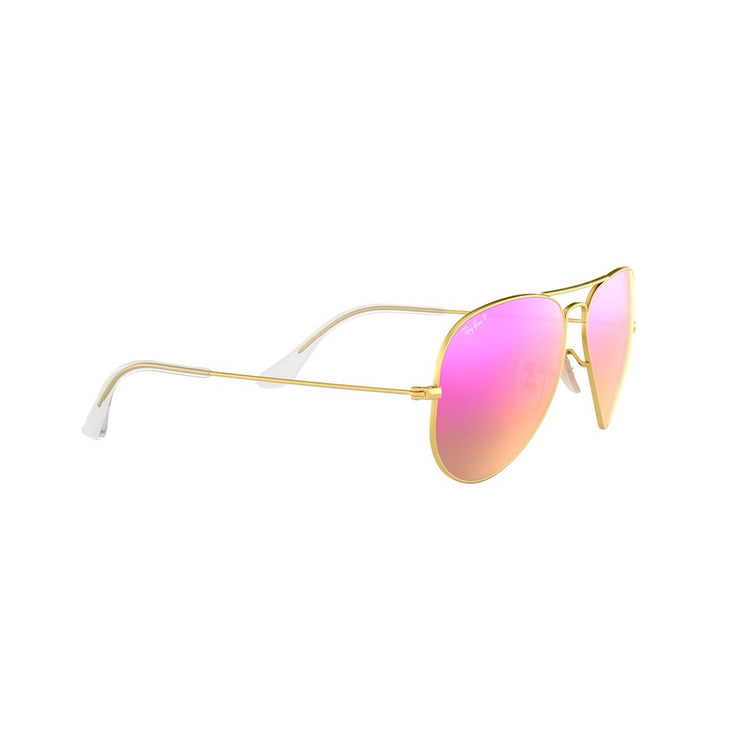 XL (58mm) / Gold / Polarized Cyclamen Flash