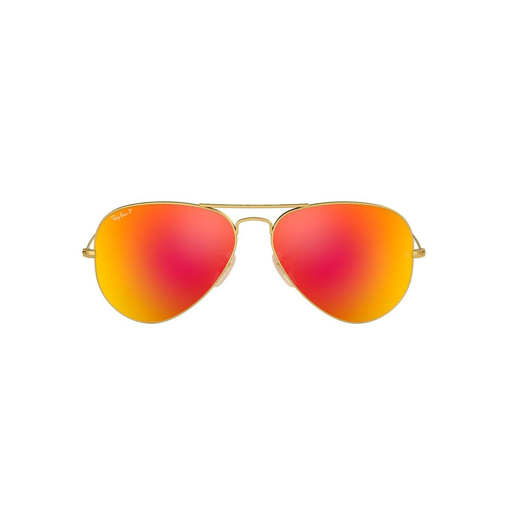 XL (58mm) / Gold / Polarized Orange Flash