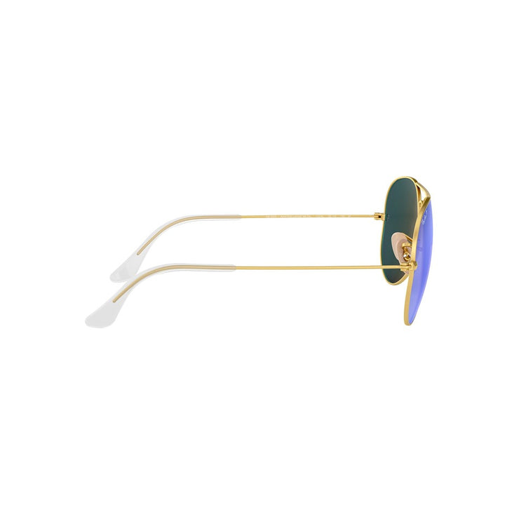 XL (58mm) / Gold / Polarized Blue