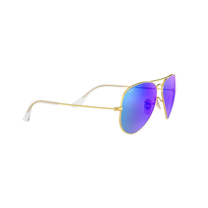 XL (58mm) / Gold / Polarized Blue