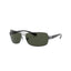 L (64mm)/Gunmetal / Polarized Green Classic G-15