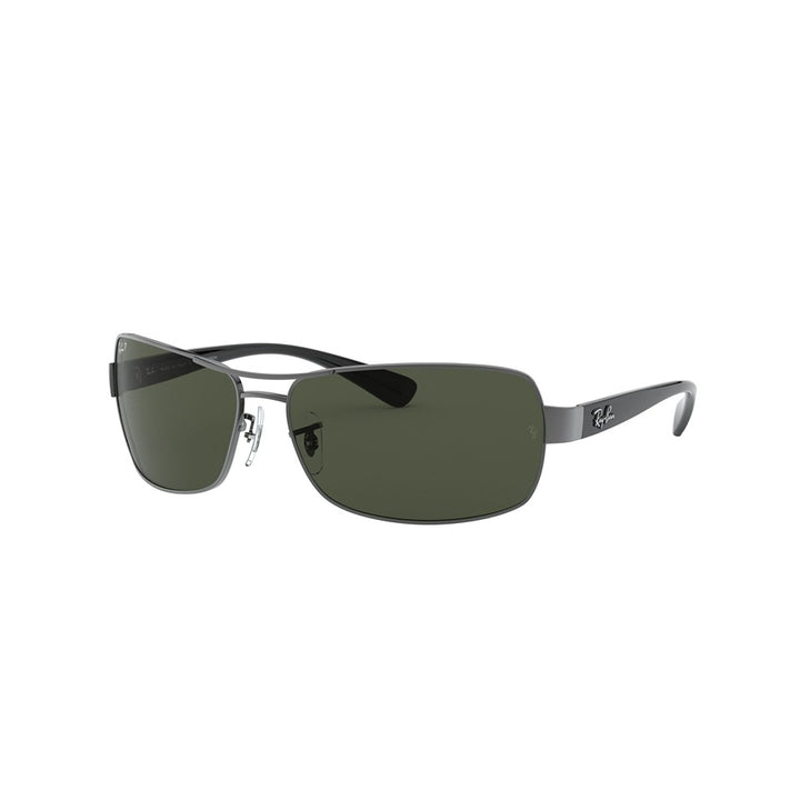 L (64mm)/Gunmetal / Polarized Green Classic G-15