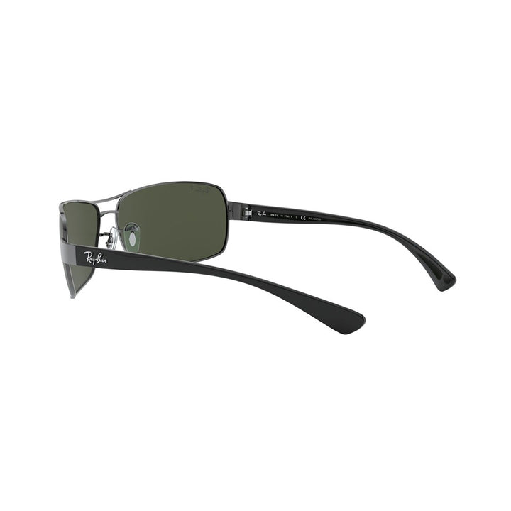 L (64mm)/Gunmetal / Polarized Green Classic G-15