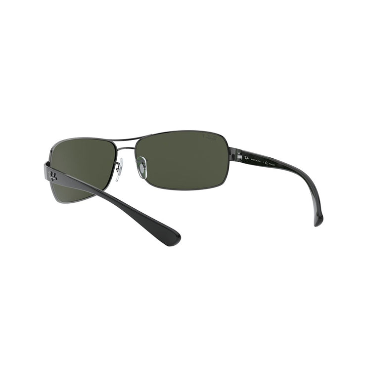 L (64mm)/Gunmetal / Polarized Green Classic G-15