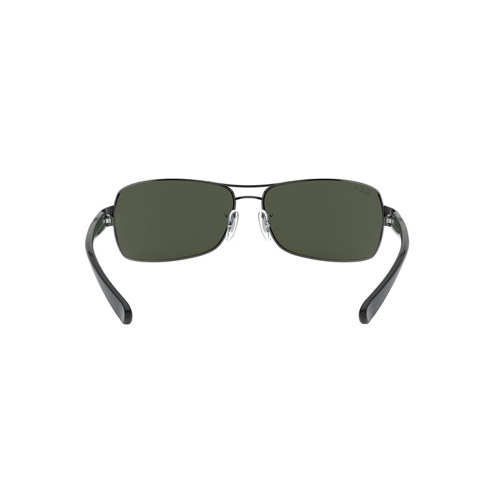 L (64mm)/Gunmetal / Polarized Green Classic G-15