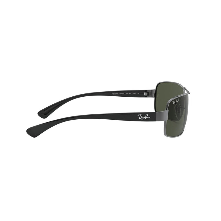 L (64mm)/Gunmetal / Polarized Green Classic G-15