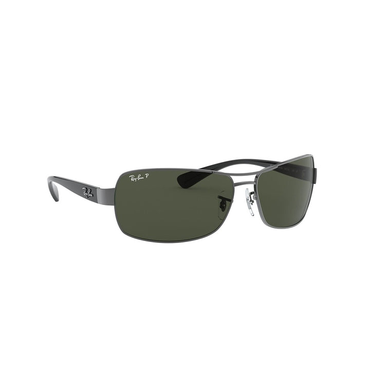 L (64mm)/Gunmetal / Polarized Green Classic G-15