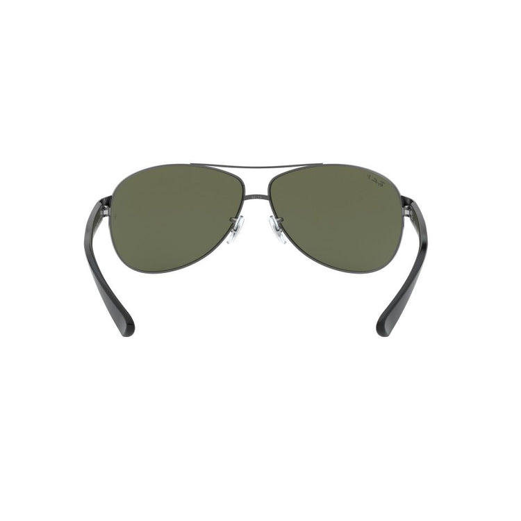 L (63mm) / Gunmetal / Green