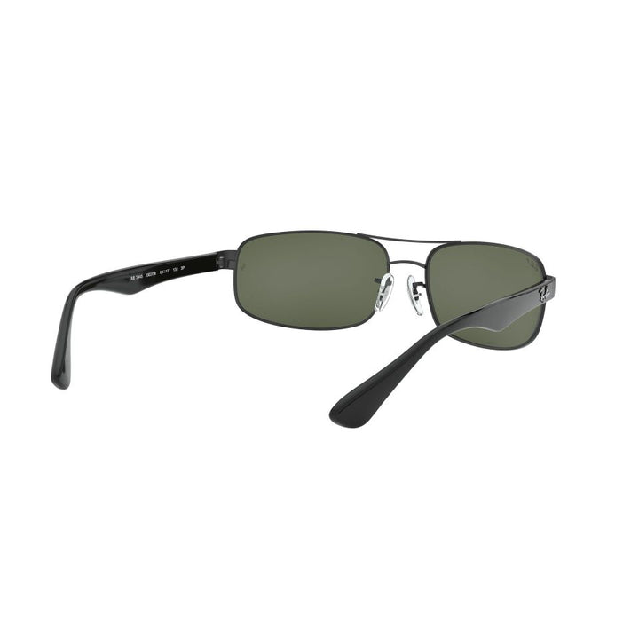 M (61mm) / Black / Polarized Green Classic G-15