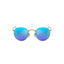 L (53mm) / Gold / Polarized Blue