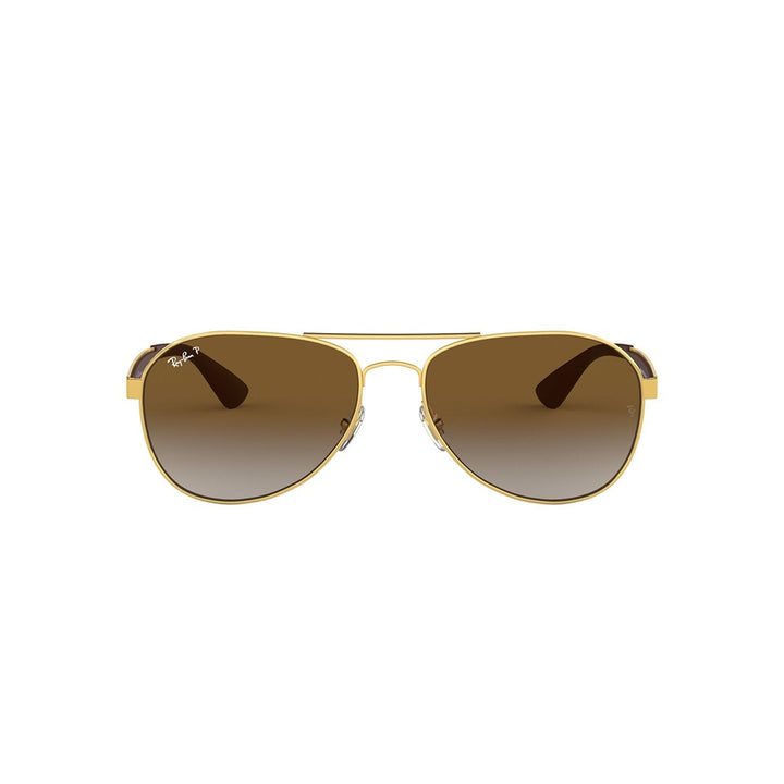 M (58mm)/Gold / Polarized Brown Gradient
