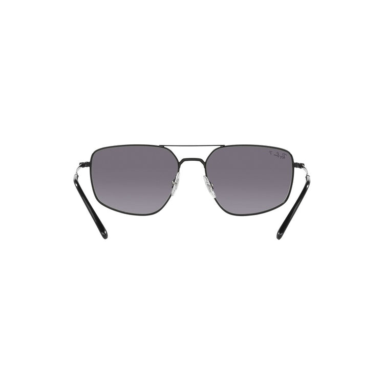 L (56mm)/Black / Polarized Silver Mirror