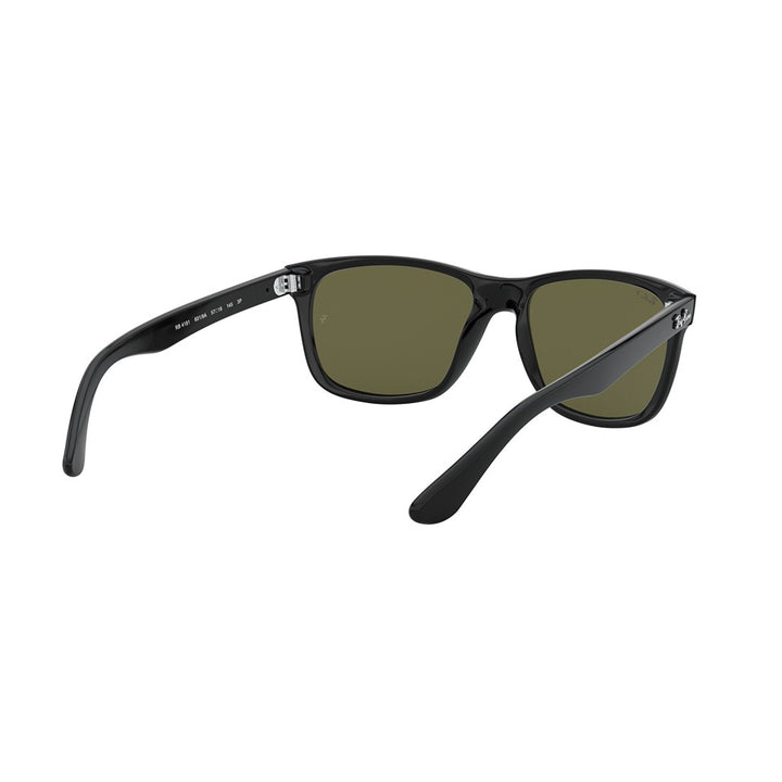 M (57mm)/Black / Polarized Green