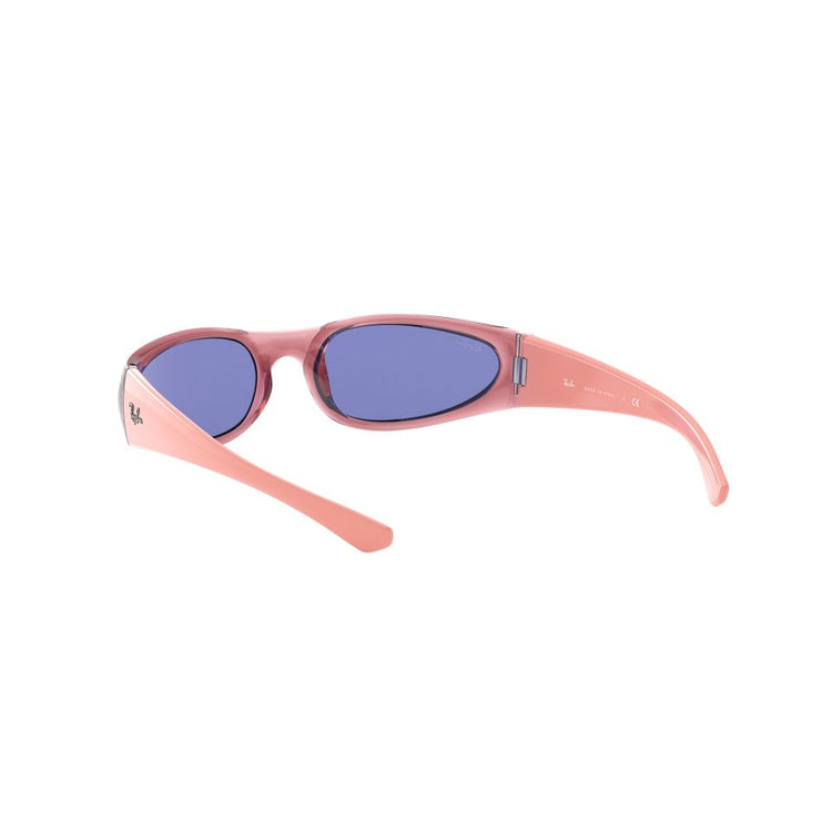 S (57mm) / Transparent Pink / Blue Classic