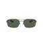 XXL (62mm) / Gunmetal / Dark Green