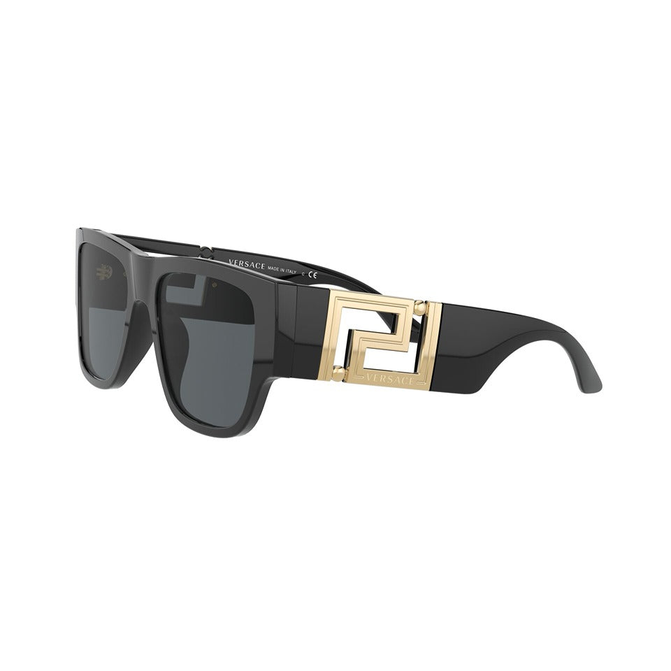 Versace VE4416U Prescription Sunglasses - Black / Dark Grey