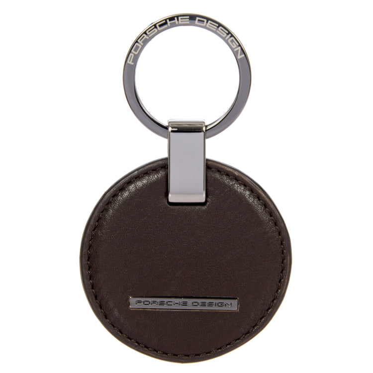 Keyring Circle / Dark Brown