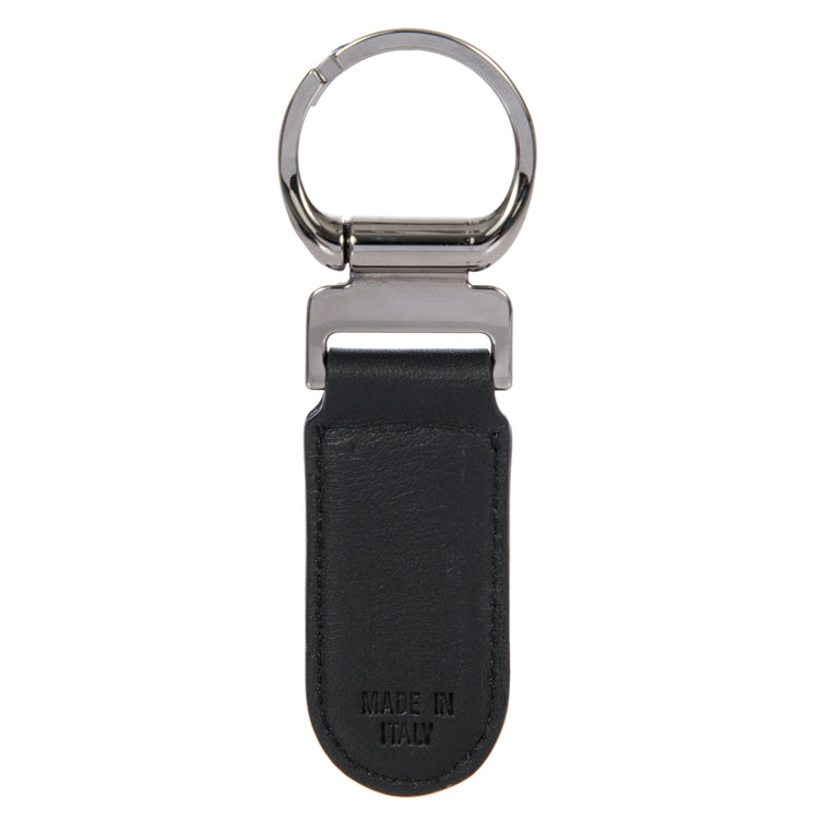 Keyring Oval / Black