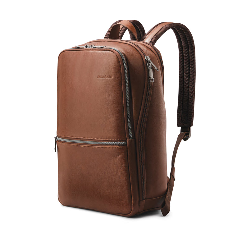 Slim Backpack / Cognac