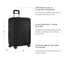 Med Luggage Cover / Black