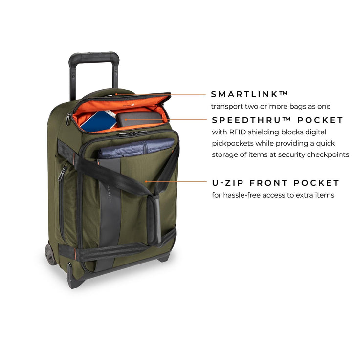 Rolling Upright Duffel / Hunter