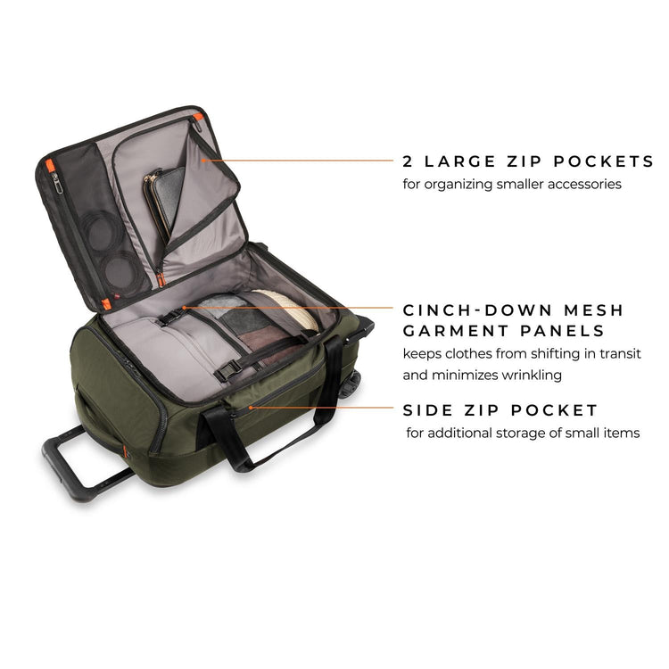 Rolling Upright Duffel / Hunter