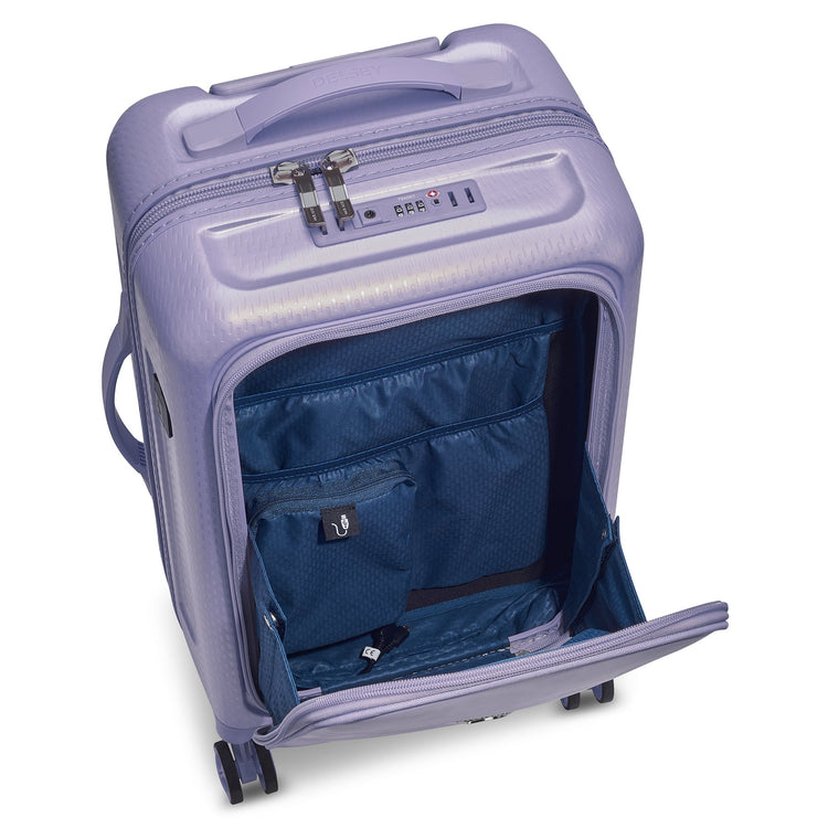 21 Inch Carry-on w/ Soft Pocket / Lavender