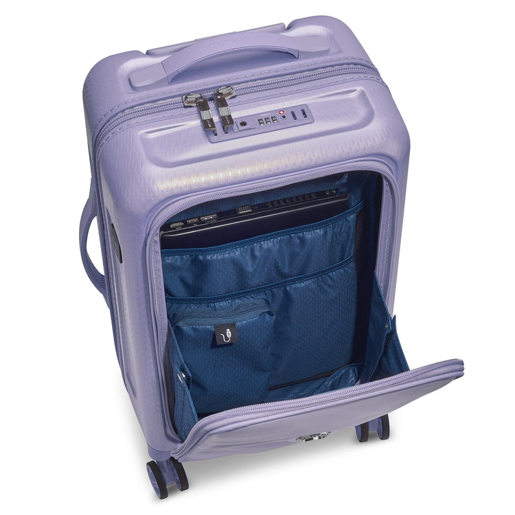 21 Inch Carry-on w/ Soft Pocket / Lavender