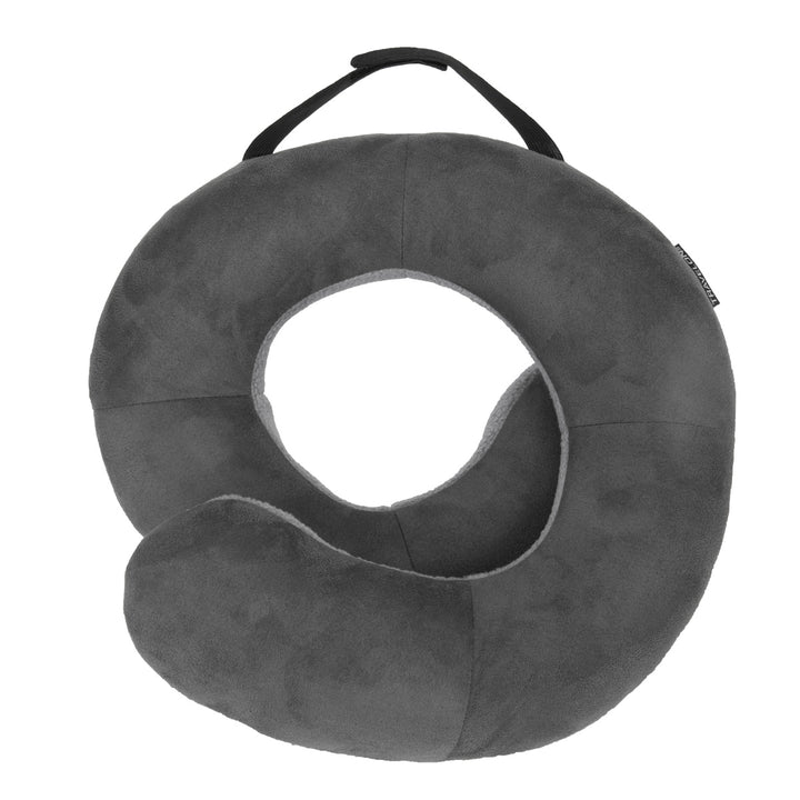 Deluxe Neck Pillow / Dark Gray/Light Gray