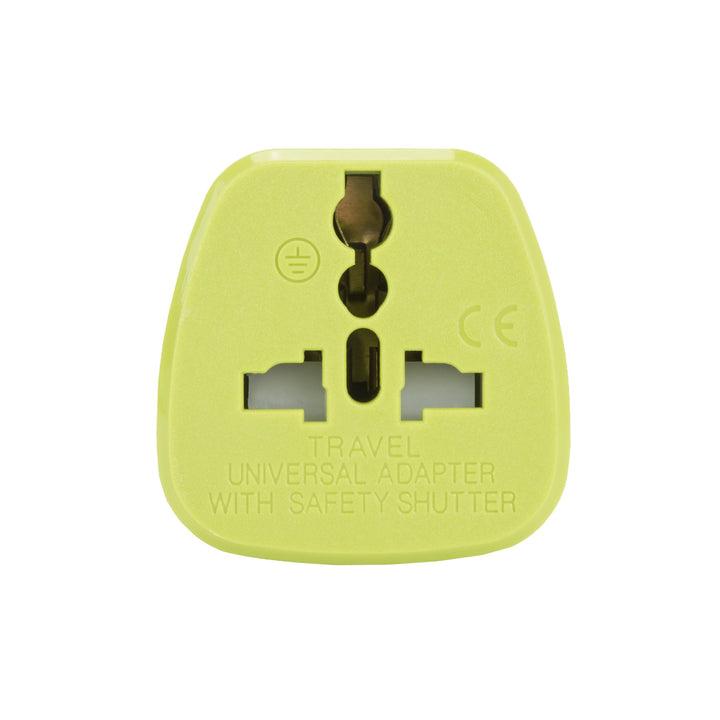 Europe Adapter Plug / Lime