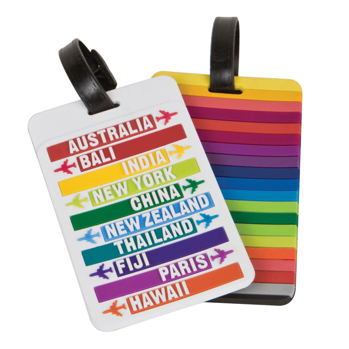 Luggage Tags, 2-set / Hot Spots