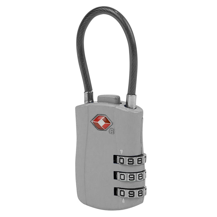 TSA Cable Lock / Silver