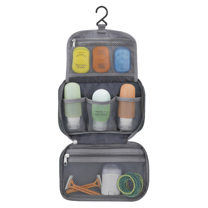 Compact Toiletry Kit / Charcoal