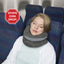 Deluxe Neck Pillow / Dark Gray/Light Gray