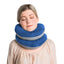 Deluxe Neck Pillow / Cobalt/Gray