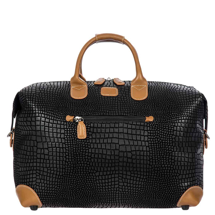 18 Inch Carry-on Duffel / Black/Cognac