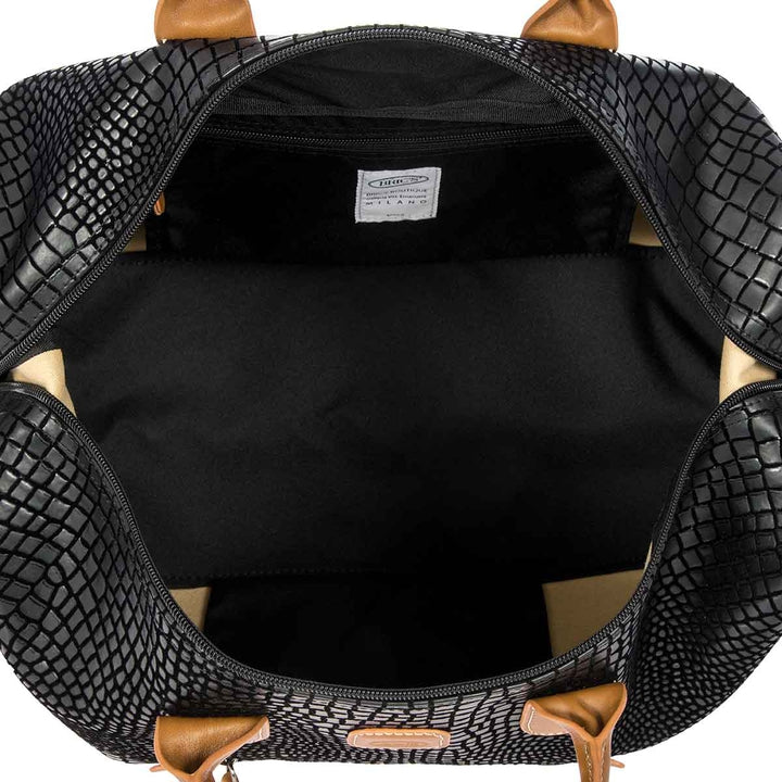 18 Inch Carry-on Duffel / Black/Cognac