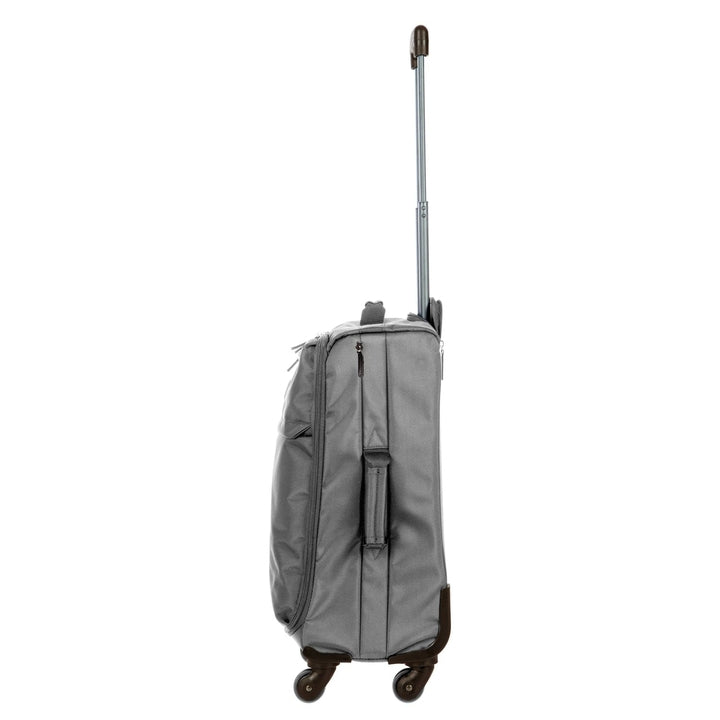 21 Inch Carry-on Spinner / Grey/Espresso Trim