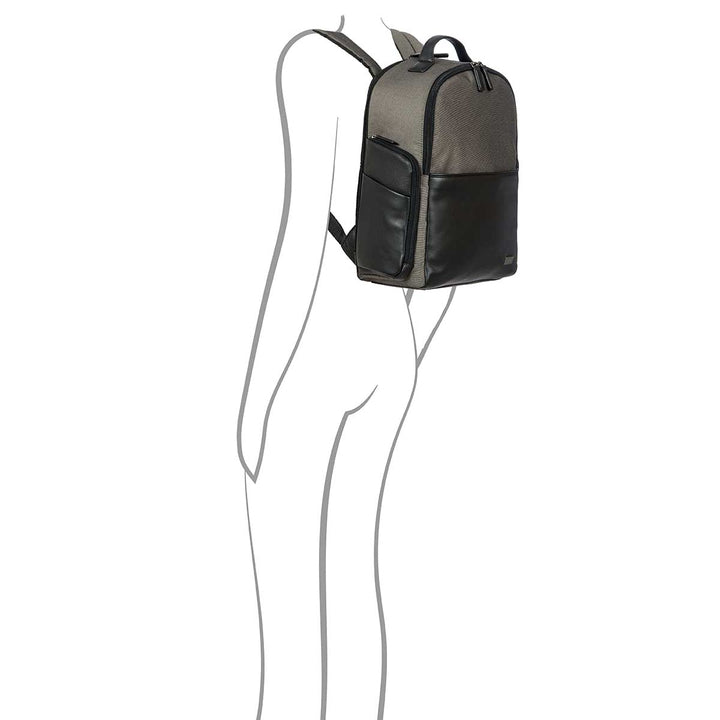 Medium Backpack / Grey/Black