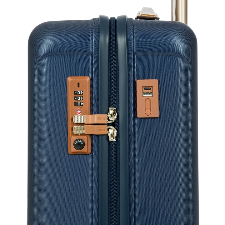21 Inch Carry-on Spinner / Matte Blue