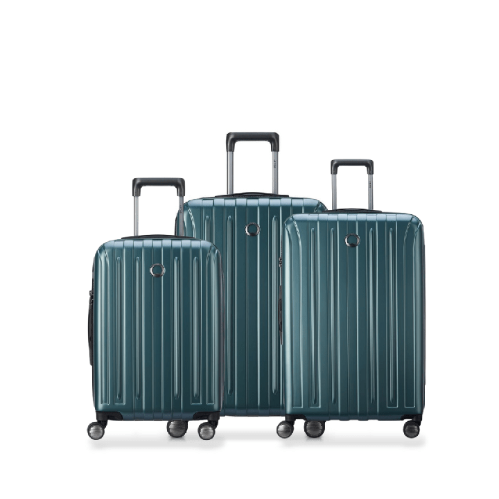 Delsey Luggage Helium Aero 29 Inch Expandable Spinner Trolley, One Size -  Teal