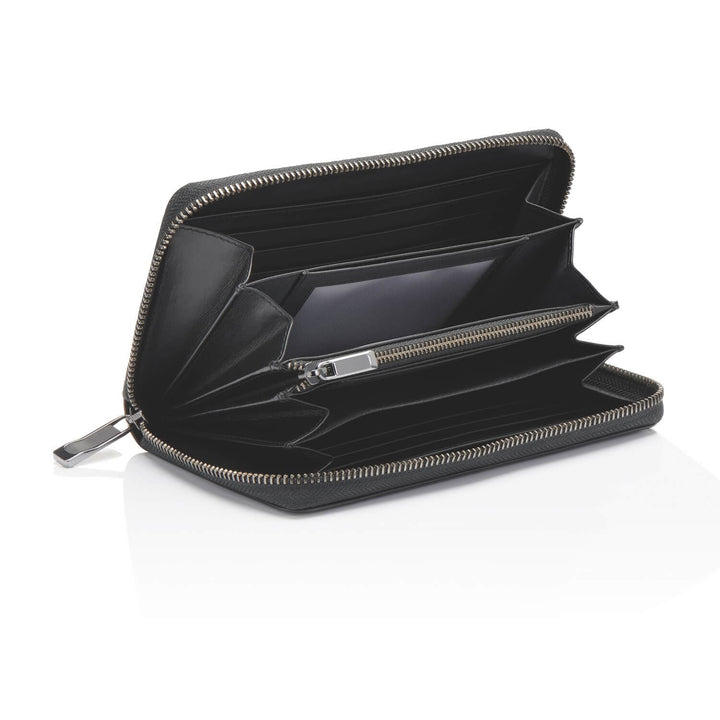 15 CC Wallet Zipper / Black